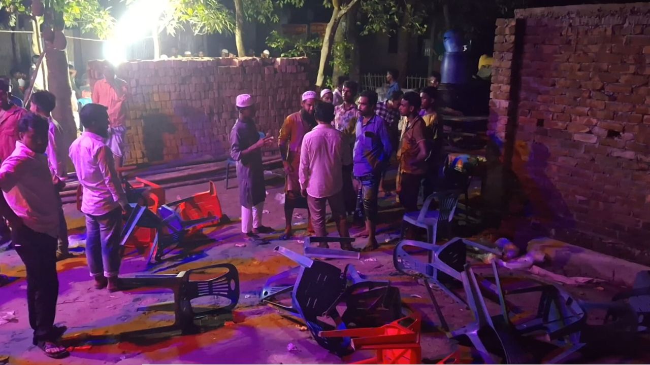 বৌভাত অনুষ্ঠান শেষে হামলা-ভাঙচুর