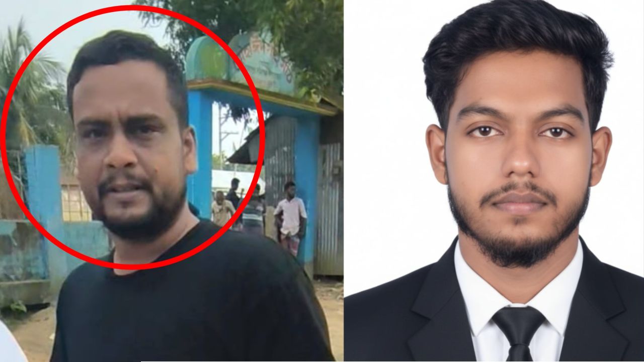 ভাঙা সড়কের সংবাদ সংগ্রহের সময় সাংবাদিকের ওপর হামলা 
