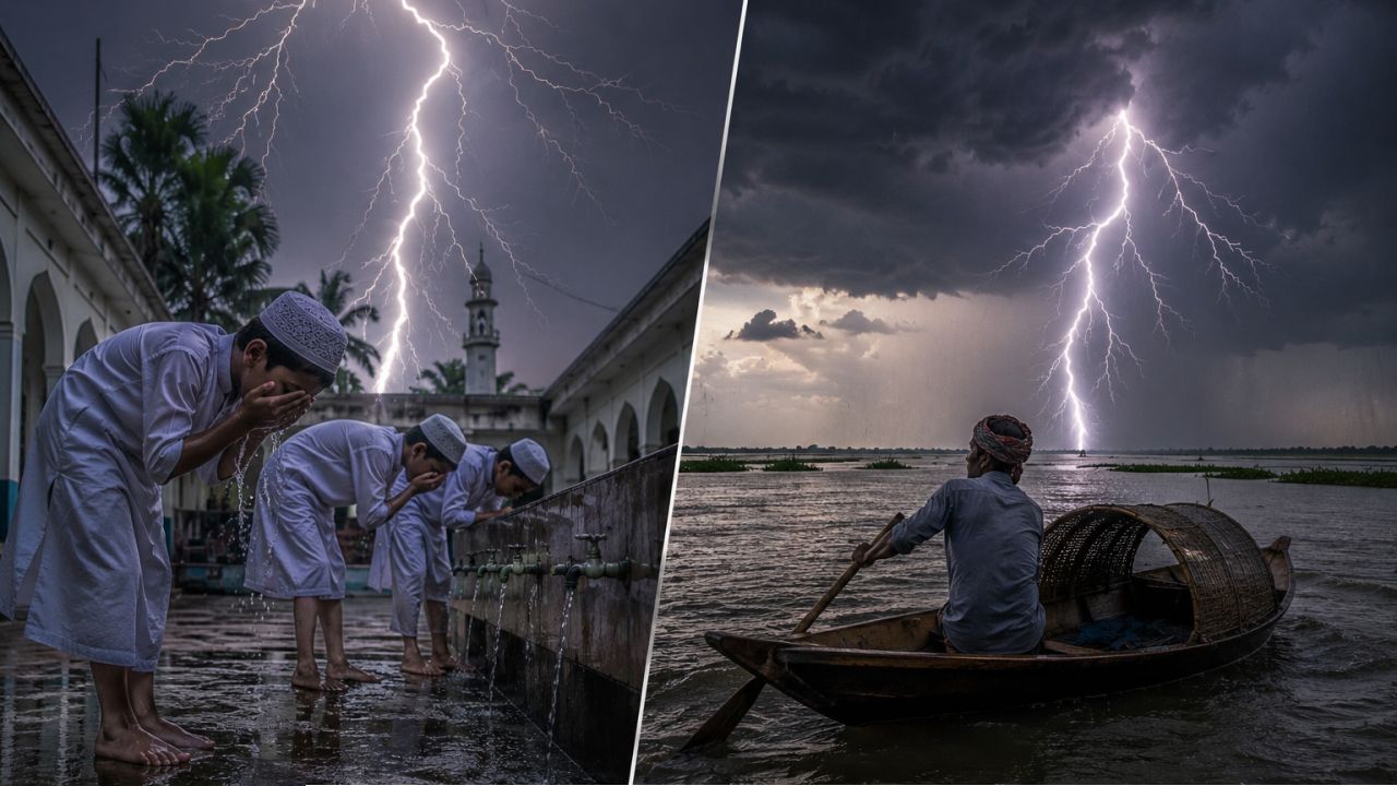 বজ্রপাতে ঝরল কিশোরগঞ্জের চার প্রাণ
