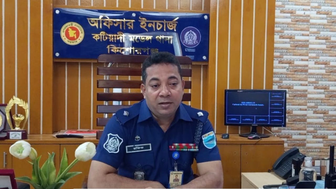 শফিকুল হত্যাকাণ্ড নিয়ে ওসির প্রেস ব্রিফিং